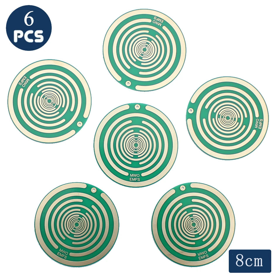 Tesla Polarizing Disk Double Sided Antenna Ornaments Polarization Energy Disk Georges Lakhovsky's Multi Wave Oscillator MWO