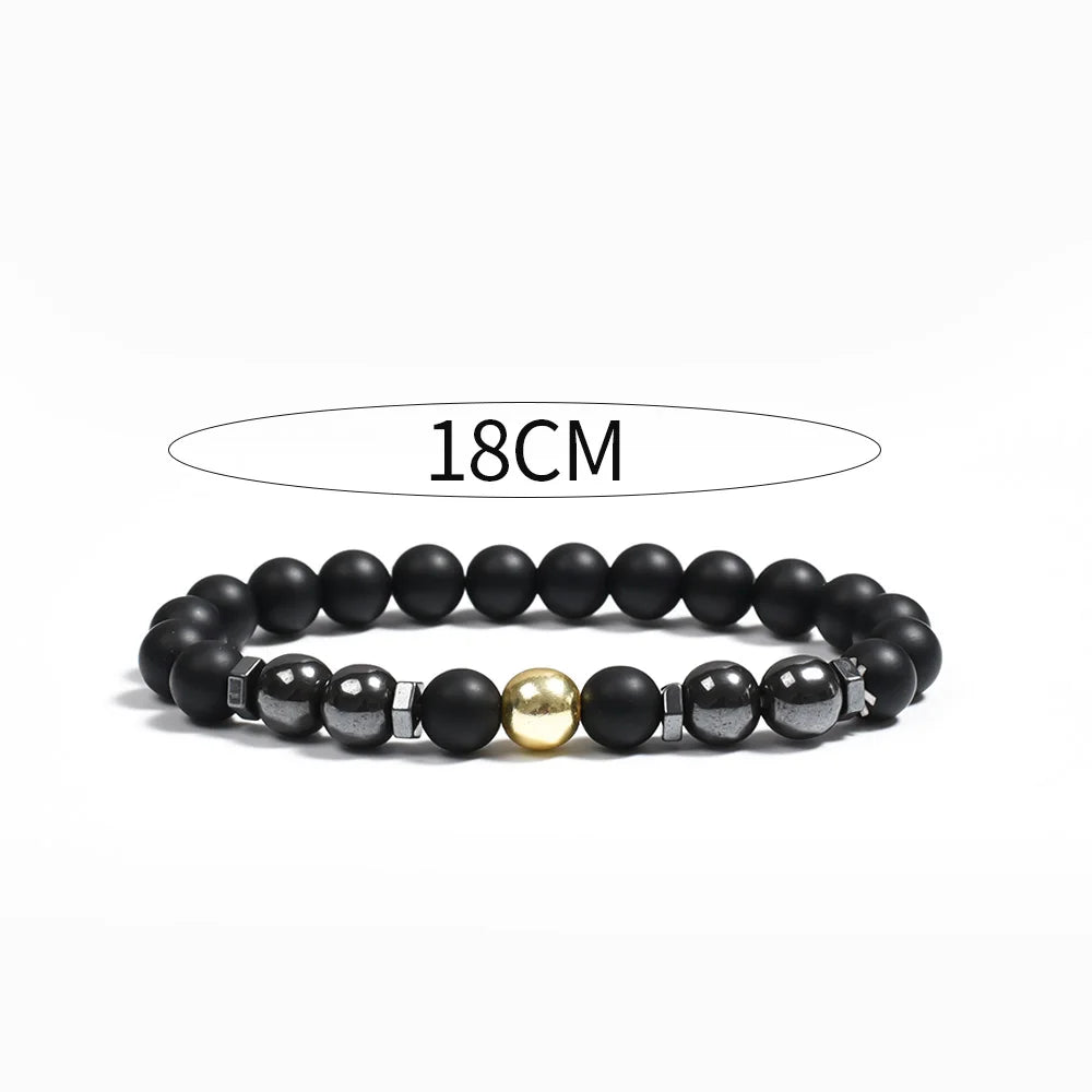 2022 Treatment of Varicose Veins Obsidian Anklet Adjustable Weight Loss Magnetic Therapy Magnet Anklet Bracelet for Mom Dad
