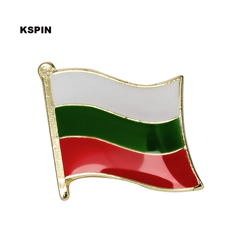 Morocco Flag Lapel Pin Badges For Clothes In Patches Rozety Papierowe Icon Backpack KS-0131