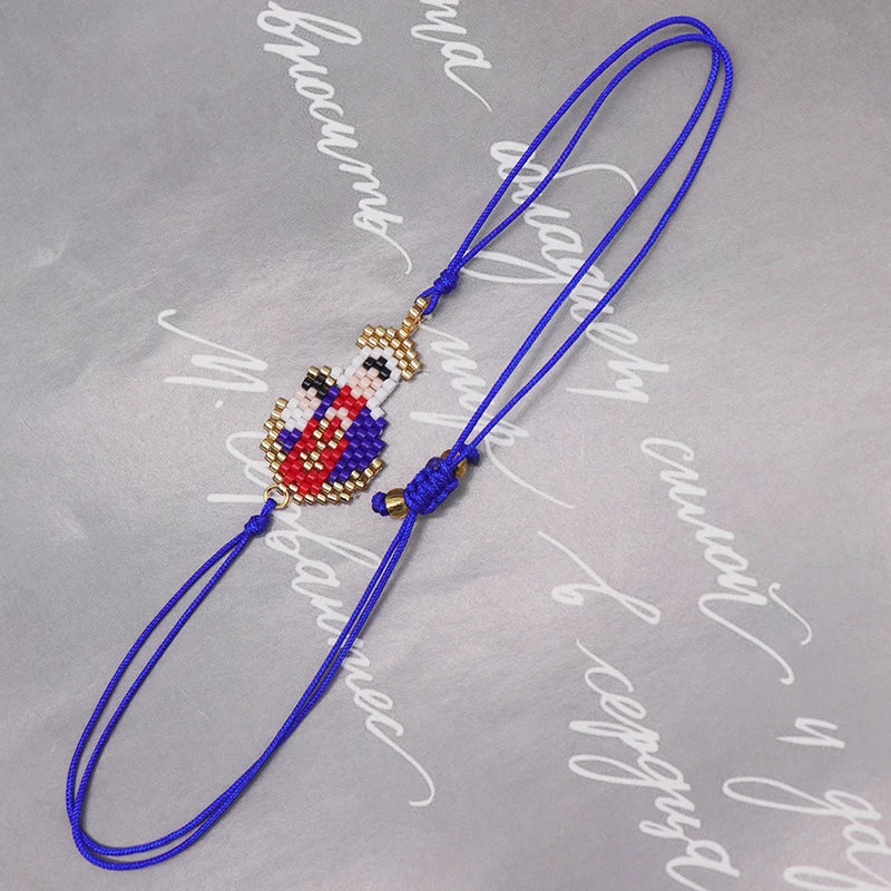 ZHONGVI New Simple Bracelet Boho Miyuki Bead Bracelet For Women Love Heart Pulseras Fashion Trendy Jewelry Wholesale