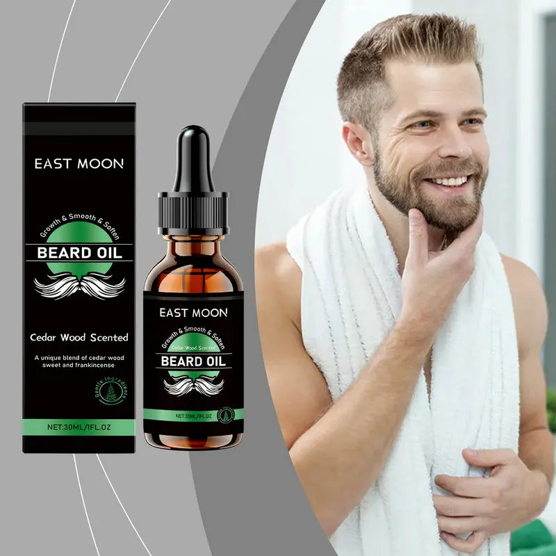 Ultimate Beard Care Kit for Men - Beard Oil,Beard cream,Brush, Comb, Scissors & Storage Bag Moisturizing Grooming Set