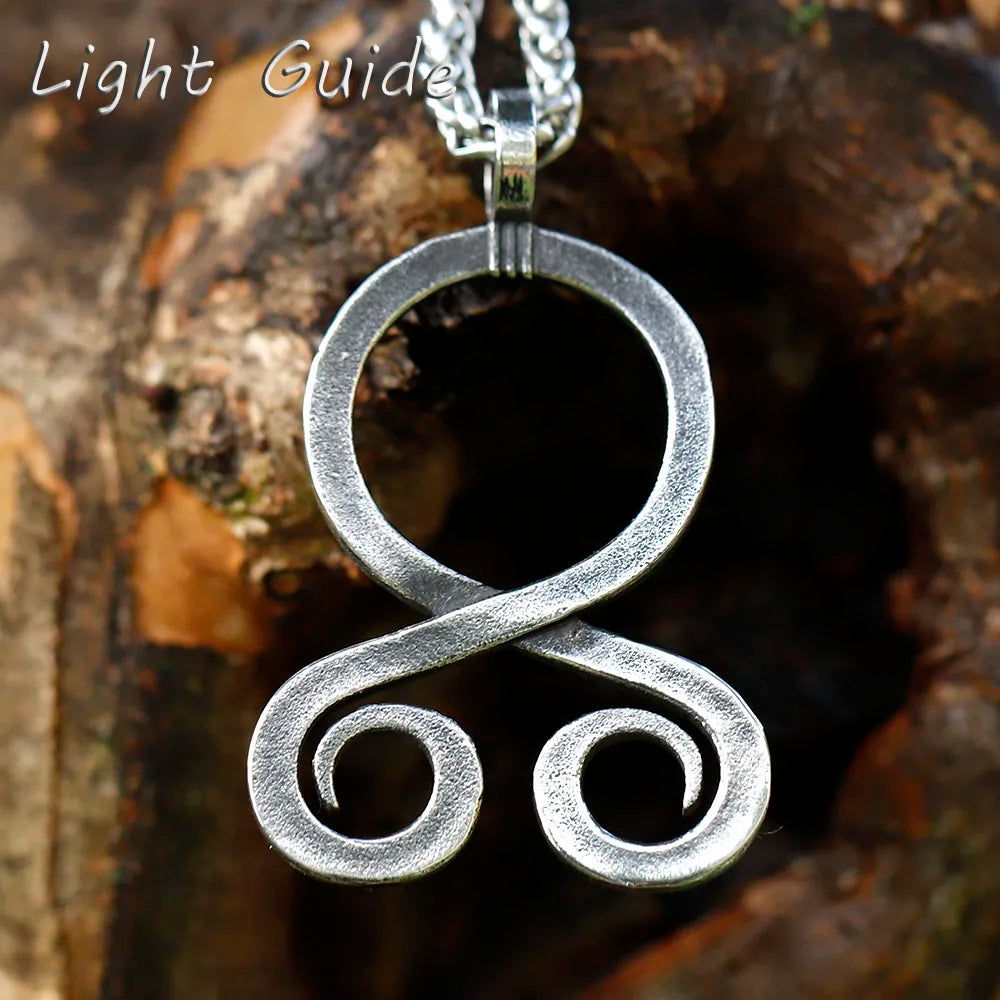 2022 NEW Men's 316L stainless-steel Vintage Norse Viking Amulet Pendant Necklace fashion Jewelry Gift free shipping