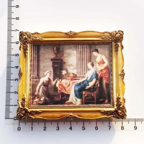 Van Gogh Picasso Oil Painting UV Photo Frame World Famous Paintings 3d Fridge Magnets Home Decoration Collection Gifts