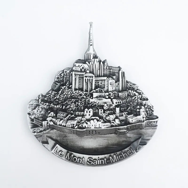 World Famous Resorts Fridge Magnets Luxembourg Poland United States Metal Mangetic Stickers Home Decoration Birthday Gifts