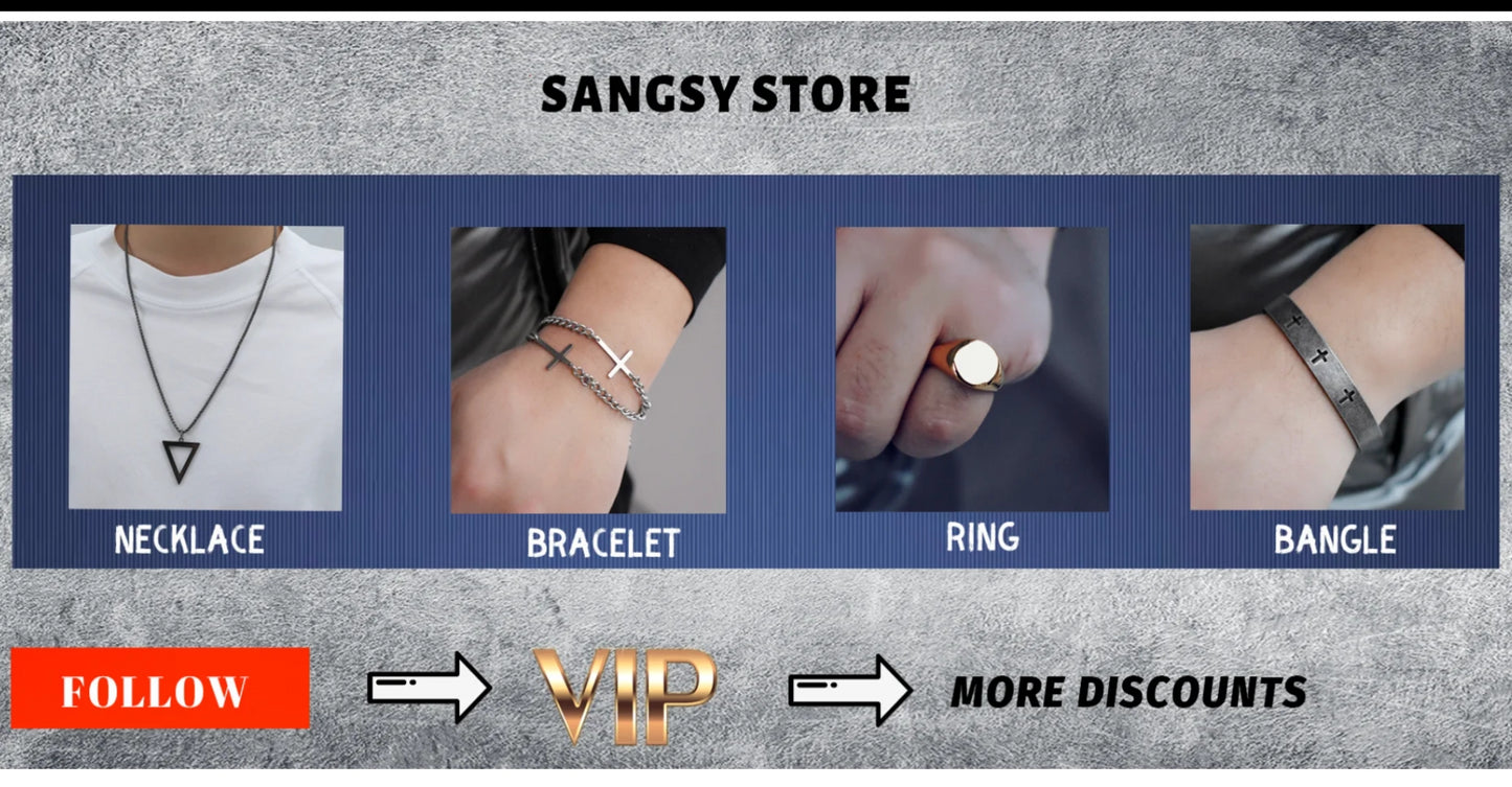 Vintage Chain Link Men Bracelet Handmade Punk Rock Stainless Steel Punk Bracelets Male Hand Jewelry Boyfriend Accessories