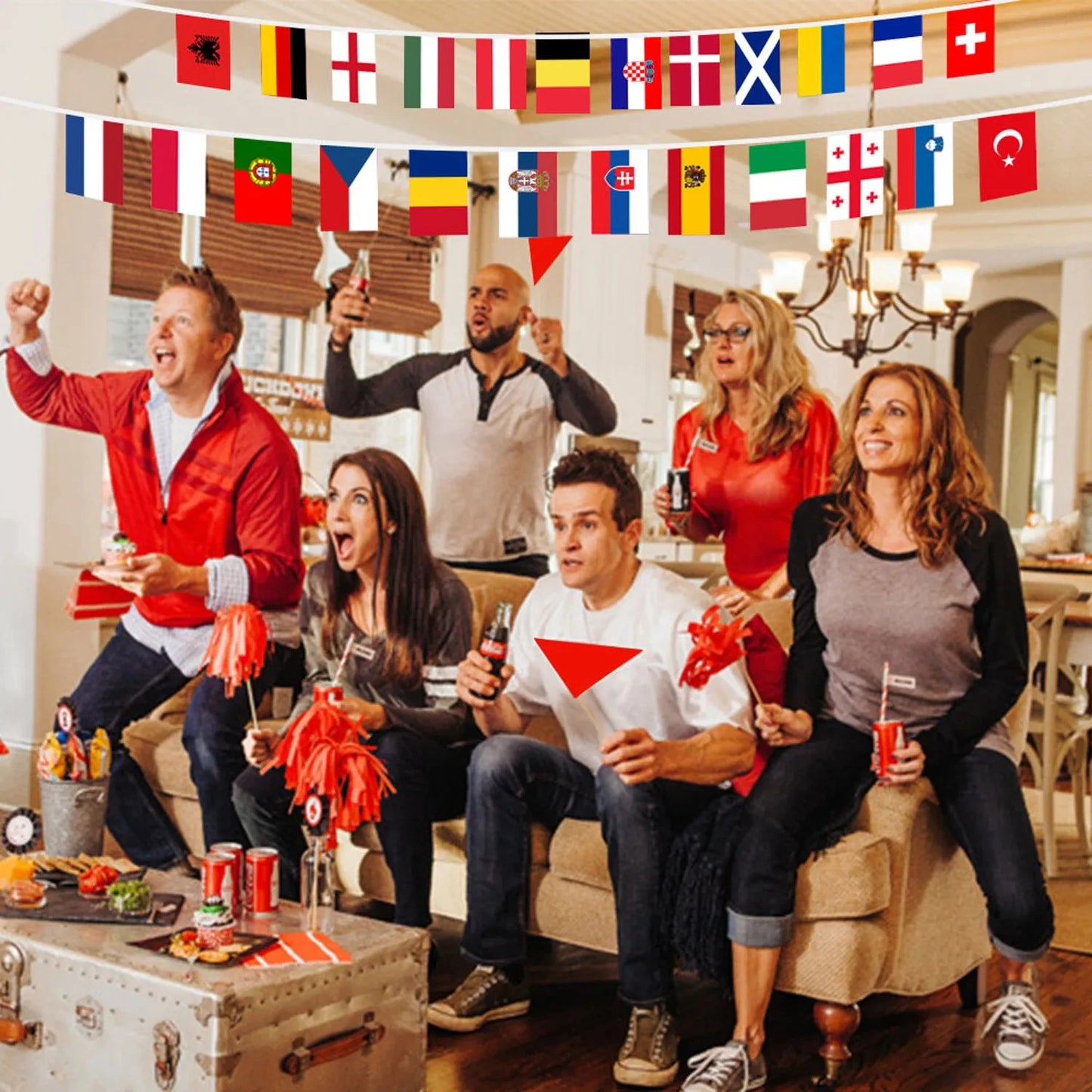 2025 Oscam 12inch for 8linie Europe 4K Germany Poland Italy Netherlands Slovakia flag ld UK Czech Netherlands Clines Smal flags
