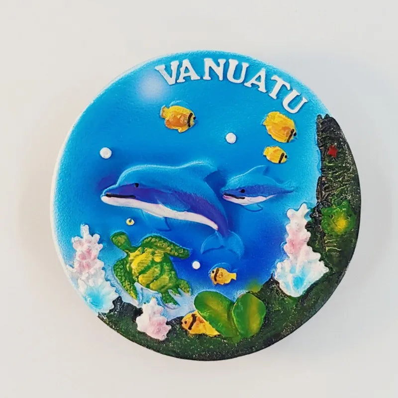 The Republic of Vanuatu Fridge Magnets Home Decor Wedding Gifts Refrigerator Stickers