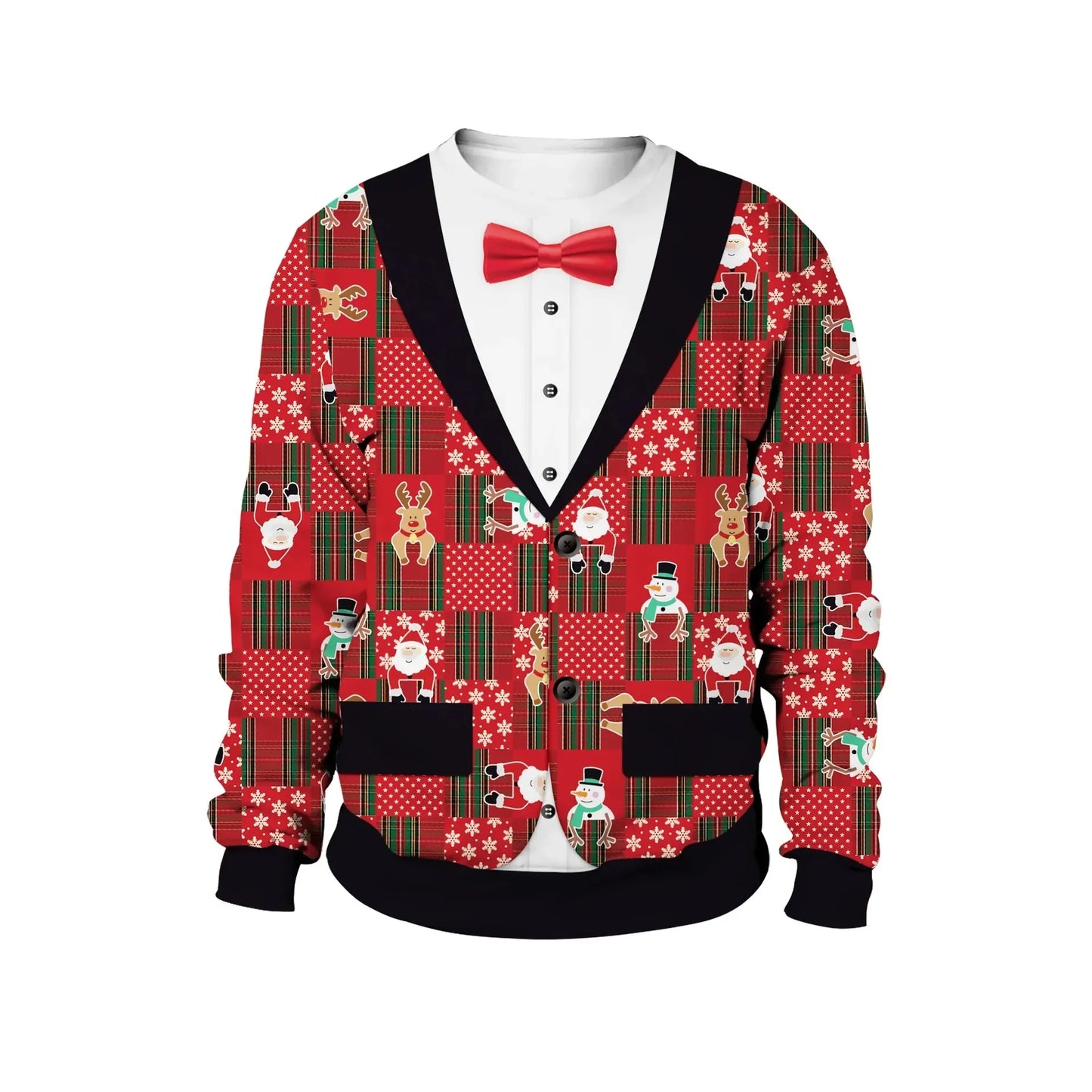 2024 Women Ugly Christmas Sweatshirt Funny Dog Head Pullovers Hoodie Humping Reindeer Climax Christmas Clothes