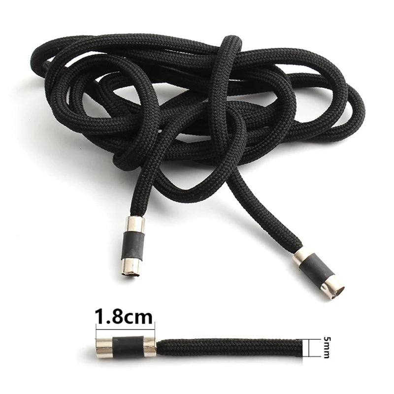 130cm Trouser Waist Drawstring For Women Men Sports Pants Decor Sweater Hat Rope Waist Rope String DIY Clothes Tool Accessories