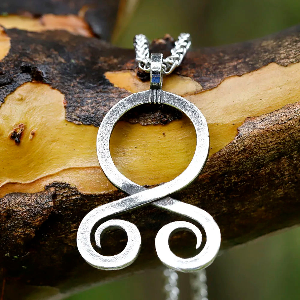 2022 NEW Men's 316L stainless-steel Vintage Norse Viking Amulet Pendant Necklace fashion Jewelry Gift free shipping