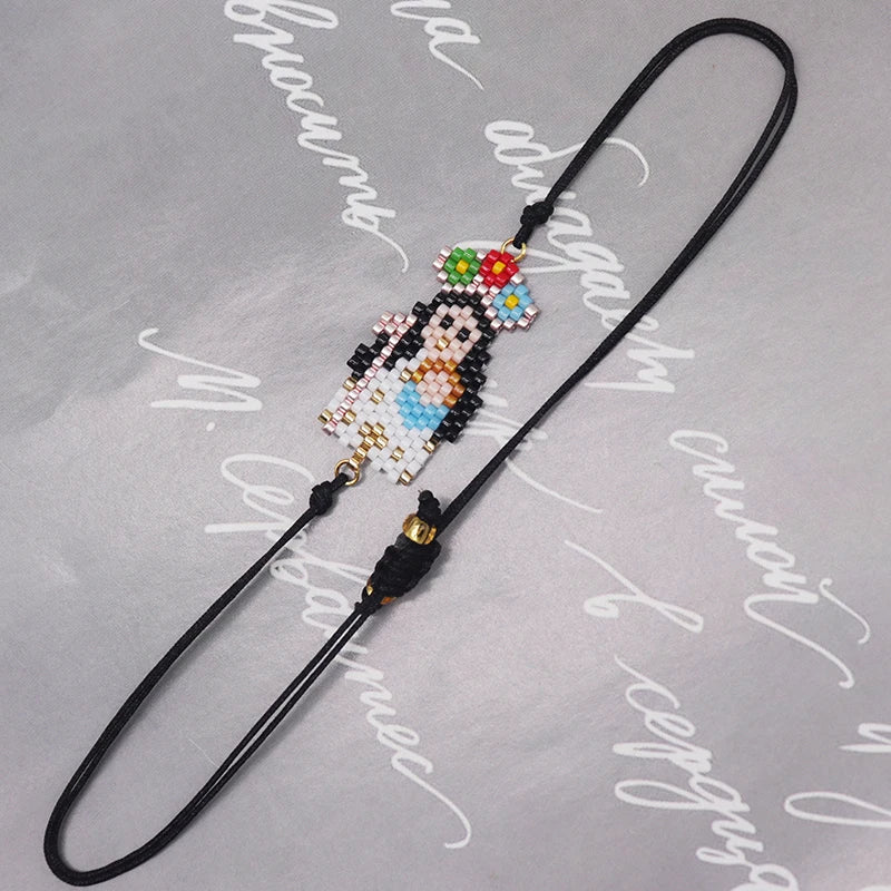 ZHONGVI New Simple Bracelet Boho Miyuki Bead Bracelet For Women Love Heart Pulseras Fashion Trendy Jewelry Wholesale