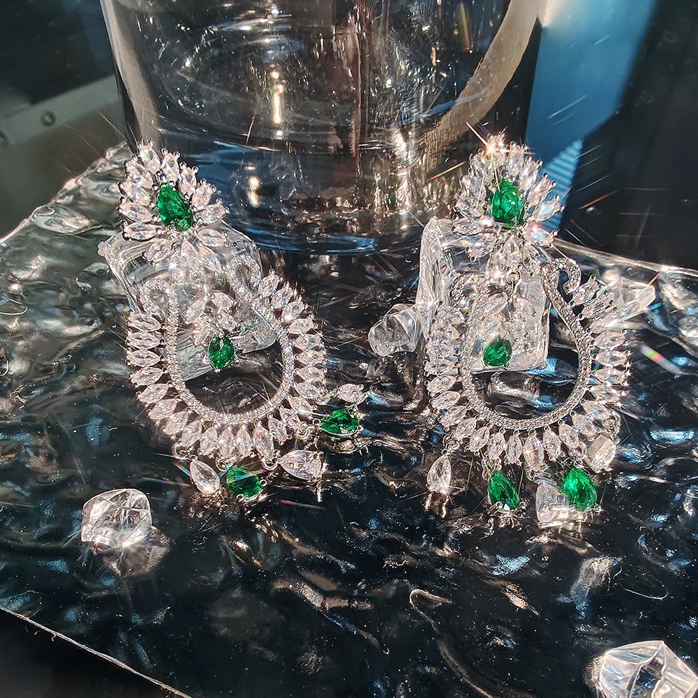 2024 New Luxury Ear Stud Earrings For Women Anniversary Gift Jewelry Drop Shipping e2738