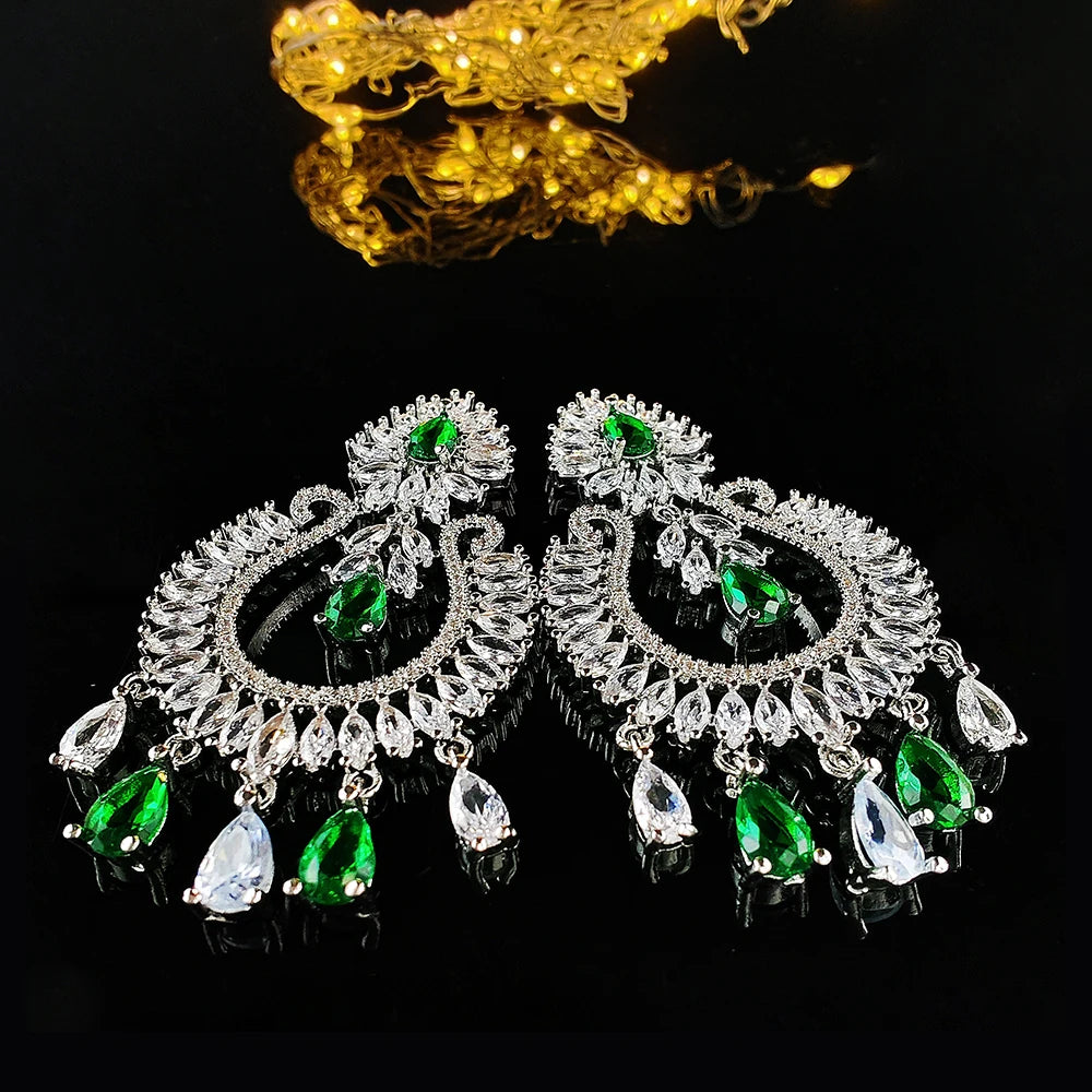 2024 New Luxury Ear Stud Earrings For Women Anniversary Gift Jewelry Drop Shipping e2738