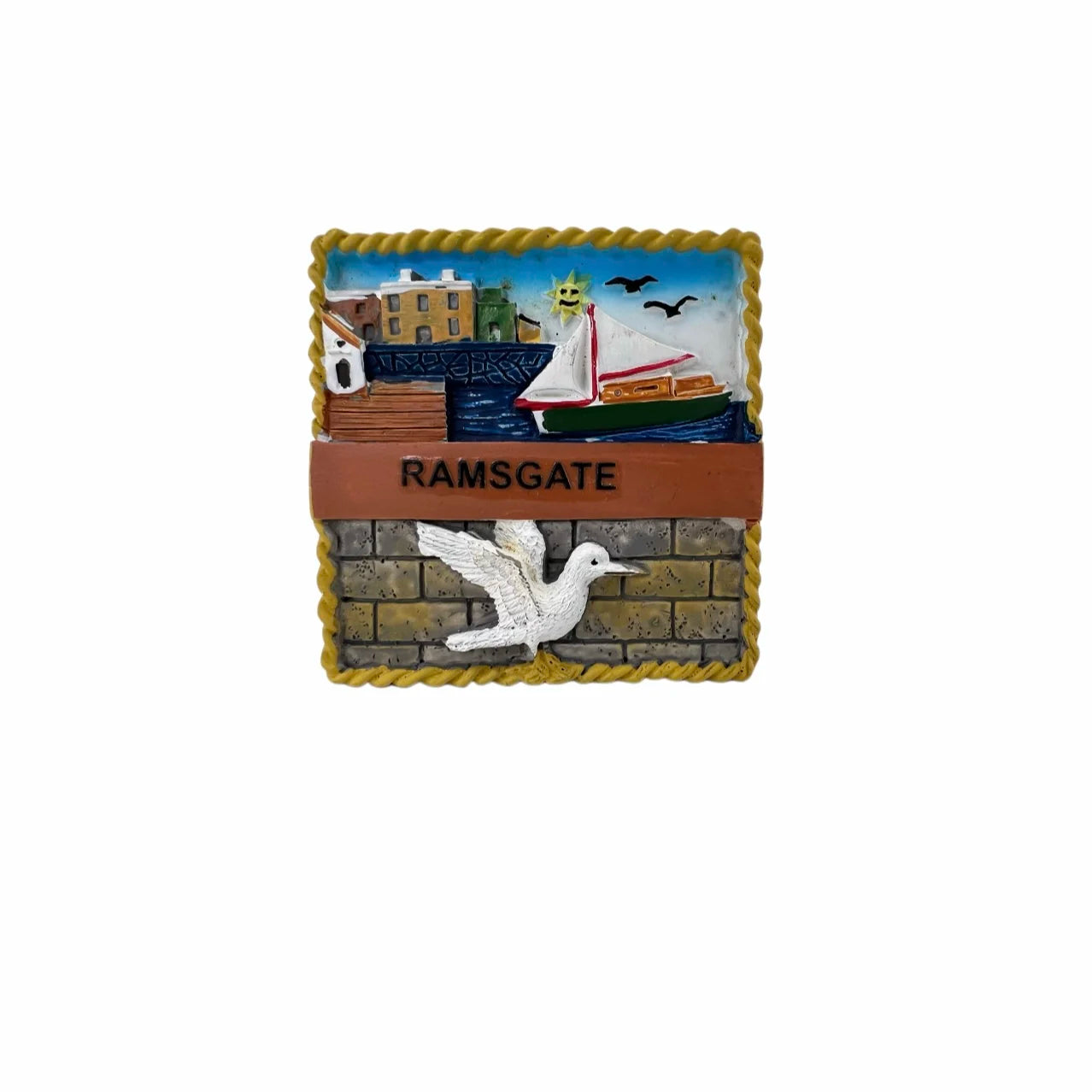 UK Fridge Magnet Manchester, Warwick Castle, Windsor Castle, Whitby, Blackpool, Stonehenge 3D Magnetic Resin Gift