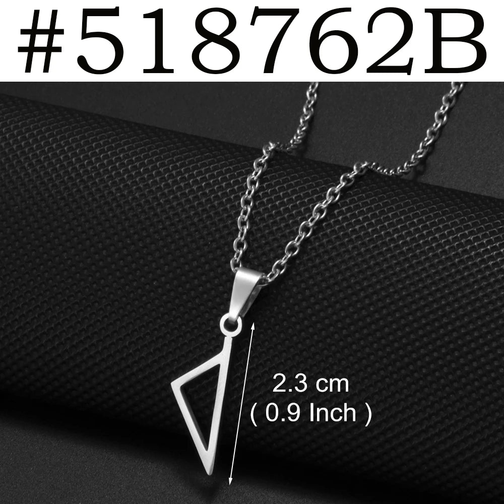 2025 New Arrivals Corsica Flag Pendant Necklaces Stainless Steel for Women Girls Sardinia Ethnic Jewelry #518762