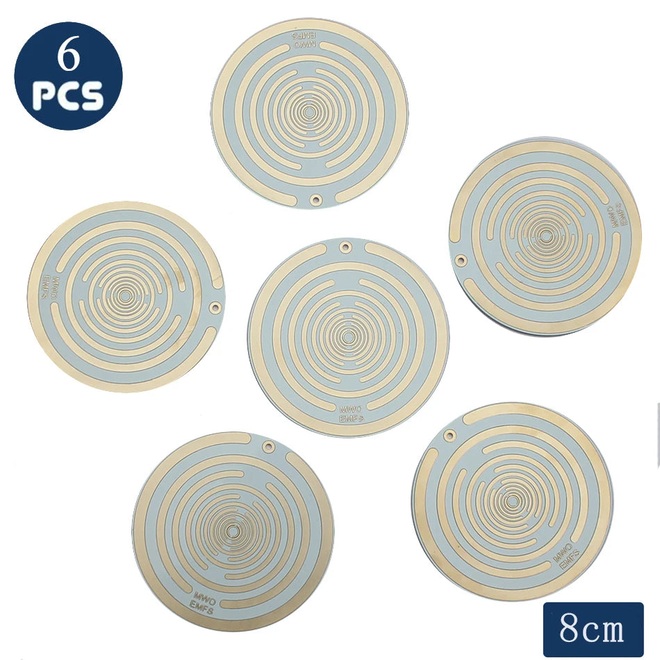 Tesla Polarizing Disk Double Sided Antenna Ornaments Polarization Energy Disk Georges Lakhovsky's Multi Wave Oscillator MWO