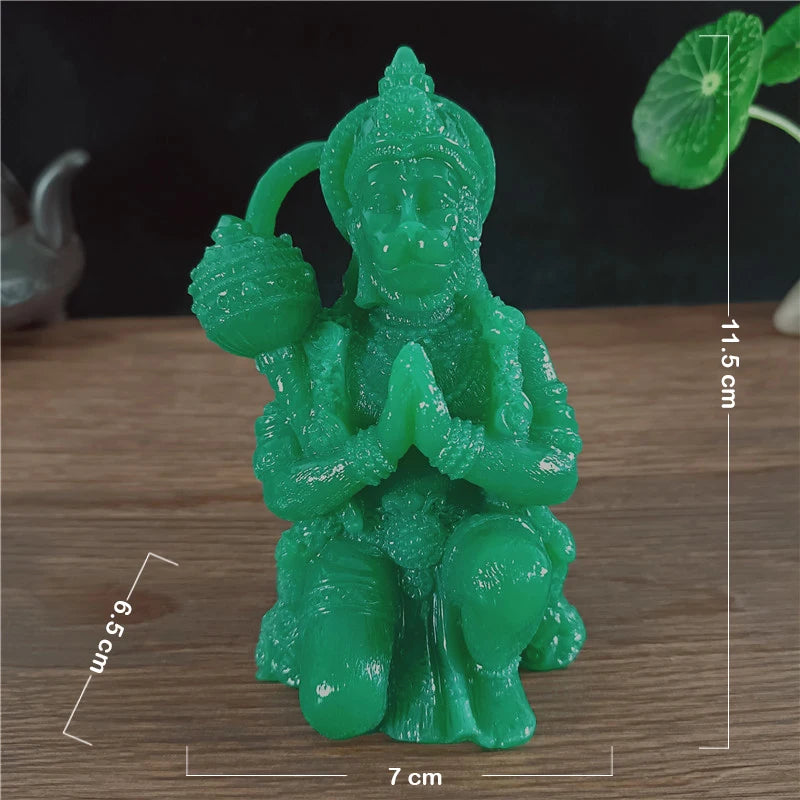 Stone Color Hanuman Statue Sculpture Big Resin Hindu Monkey God Buddha Statues Figurine Zen Home Garden Decoration Lucky Gifts