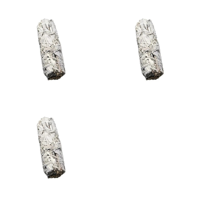 White Sage Bundles Sage Smudge Sticks The Mind Room Buddhist Temple Cedar Sticks for Aromatherapy Relief Spiritual Clean