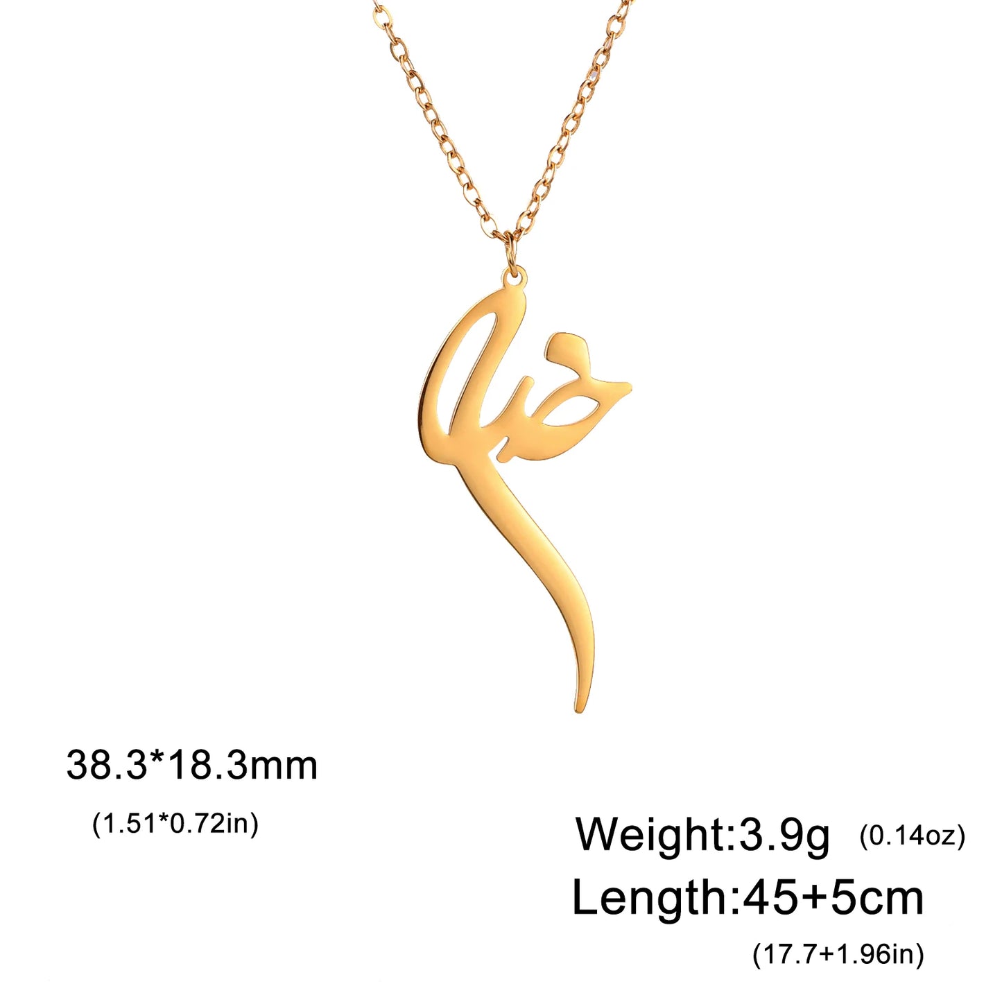 Unift Iranian Persian God Khoda Necklaces for Women Fashion Trendy Islam Allah Jewelry Stainless Steel Pendant Accessories 2025