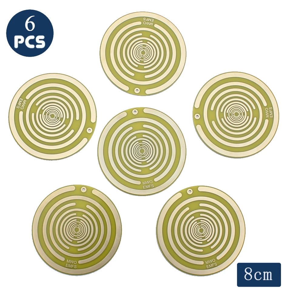 Tesla Polarizing Disk Double Sided Antenna Ornaments Polarization Energy Disk Georges Lakhovsky's Multi Wave Oscillator MWO