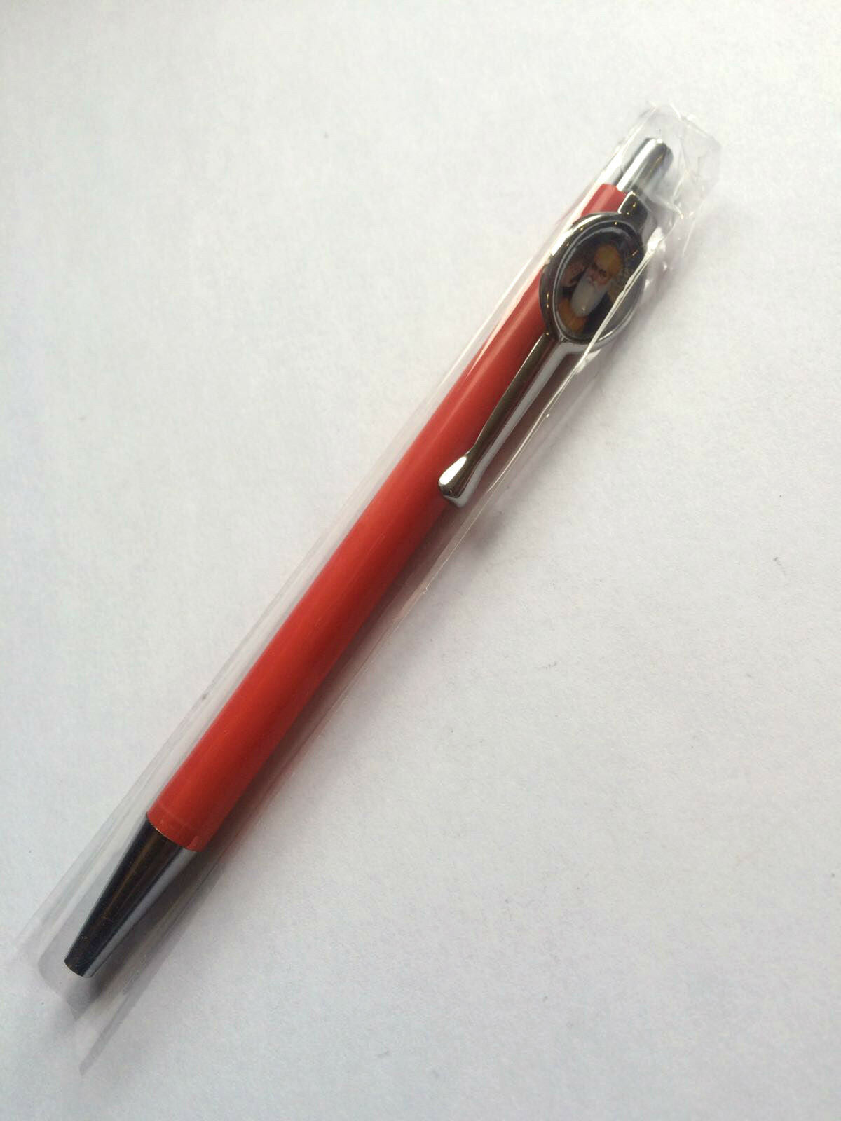 Punjabi Hindu Sikh Khalsa Guru Nanak Photo Ball Pen - Red Colour Gift