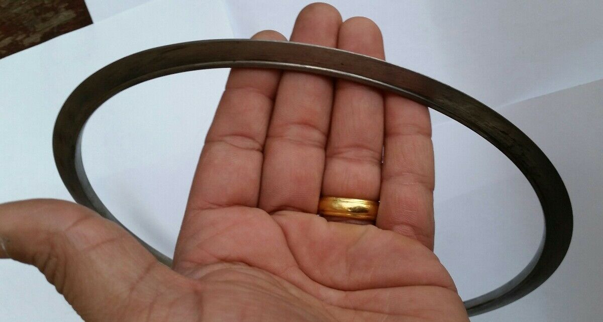 Sarbloh Pure Steel Sikh Singh Khalsa Dumala Chakari chakkar Dastar Ring Chakaram