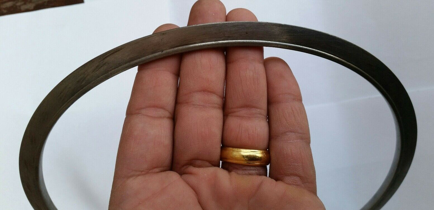 Sarbloh Pure Steel Sikh Singh Khalsa Dumala Chakari chakkar Dastar Ring Chakaram