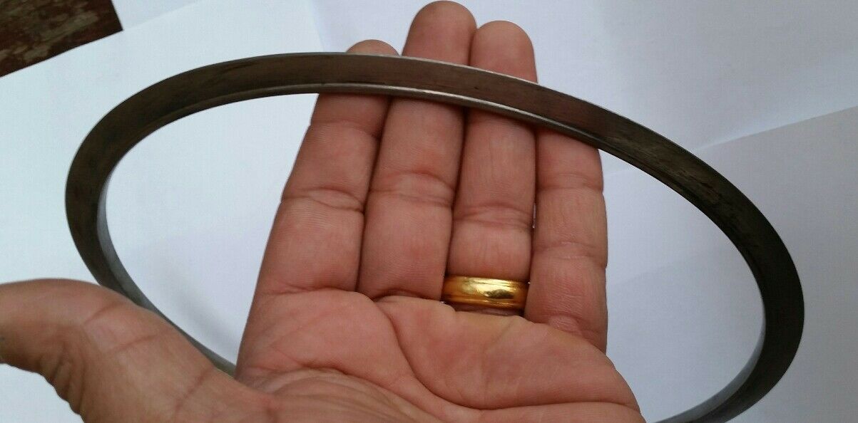 Sarbloh Pure Steel Sikh Singh Khalsa Dumala Chakari chakkar Dastar Ring Chakaram