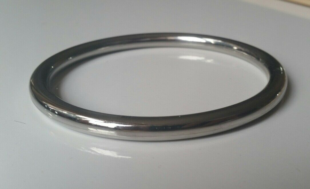 Stainless Steel Stunning Smooth Sikh Singh Kaur Khalsa Kara Punjabi Kada M6