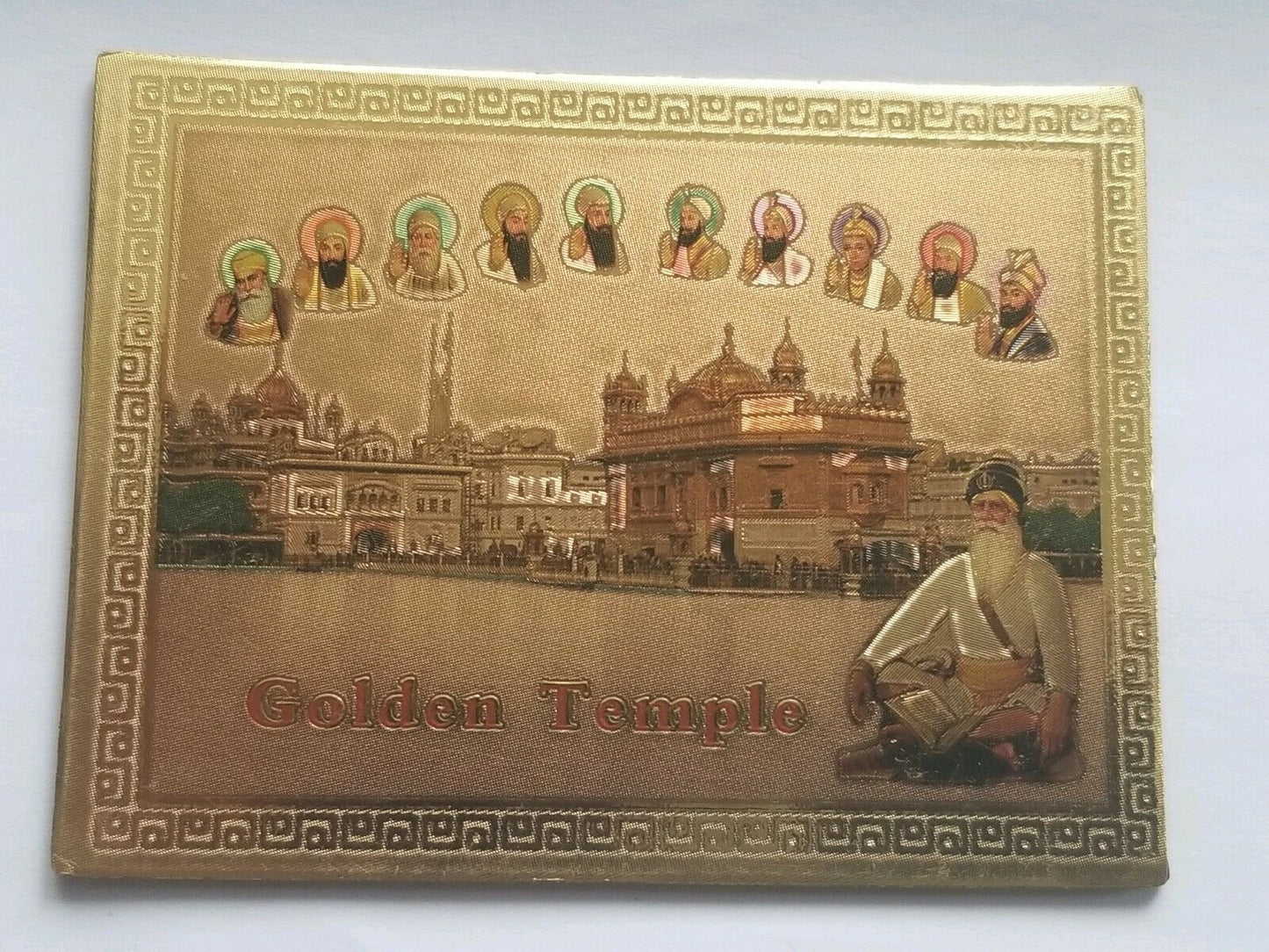 Sikh Ten Guru Baba Deep Singh Golden Temple Fridge Magnet Souvenir Collectible R