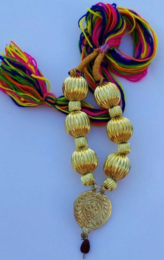 Punjabi kaintha folk cultural bhangra gidha pendant cultural patiala necklace nf