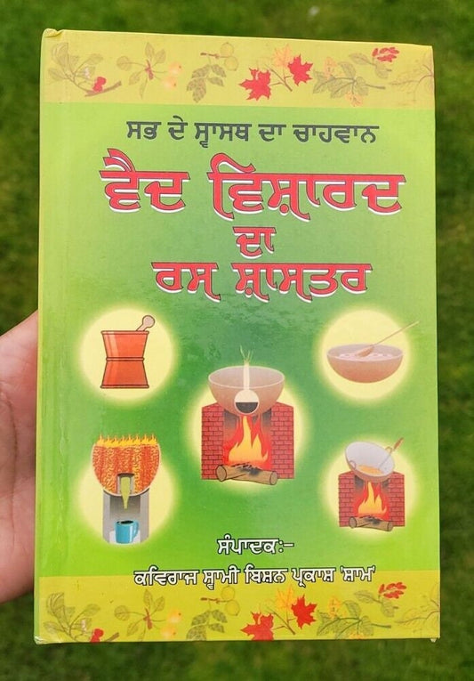 Vaidya visharad da ras shastar ayurvedic punjabi book home remdies panjabi ma