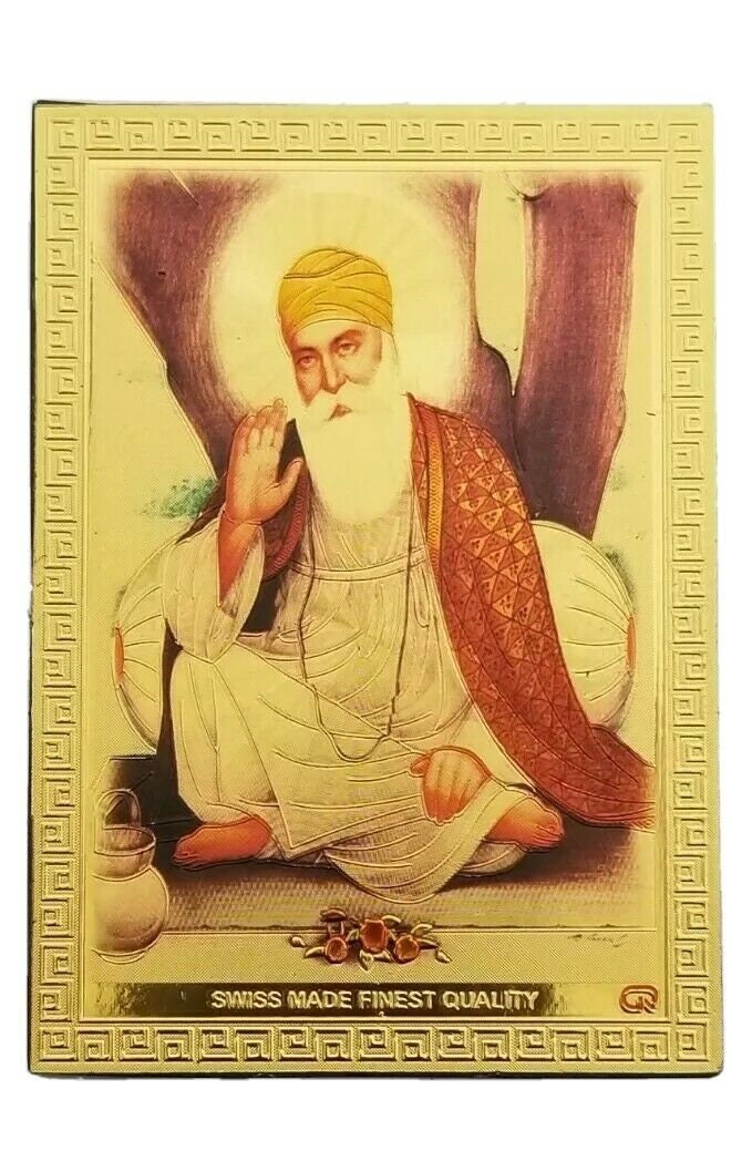 Sikh first guru nanak ji fridge magnet singh kaur khalsa souvenir collectible rr