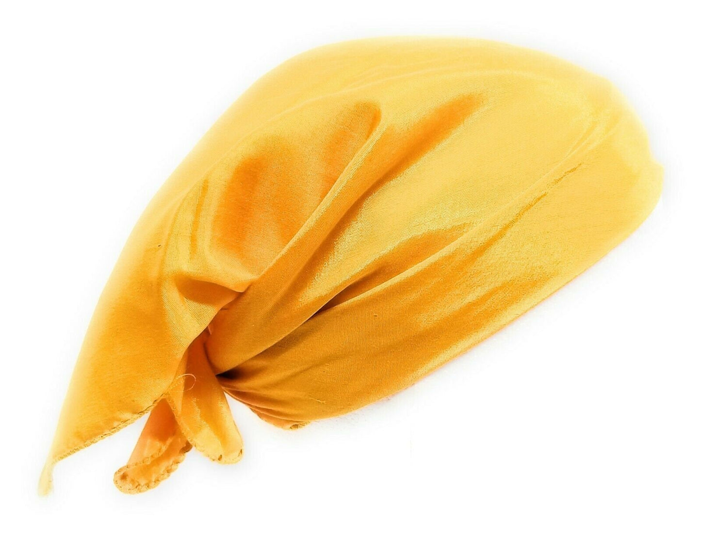 Sikh hindu kaur singh yellow plain bandana head wrap gear wedding marriage rumal