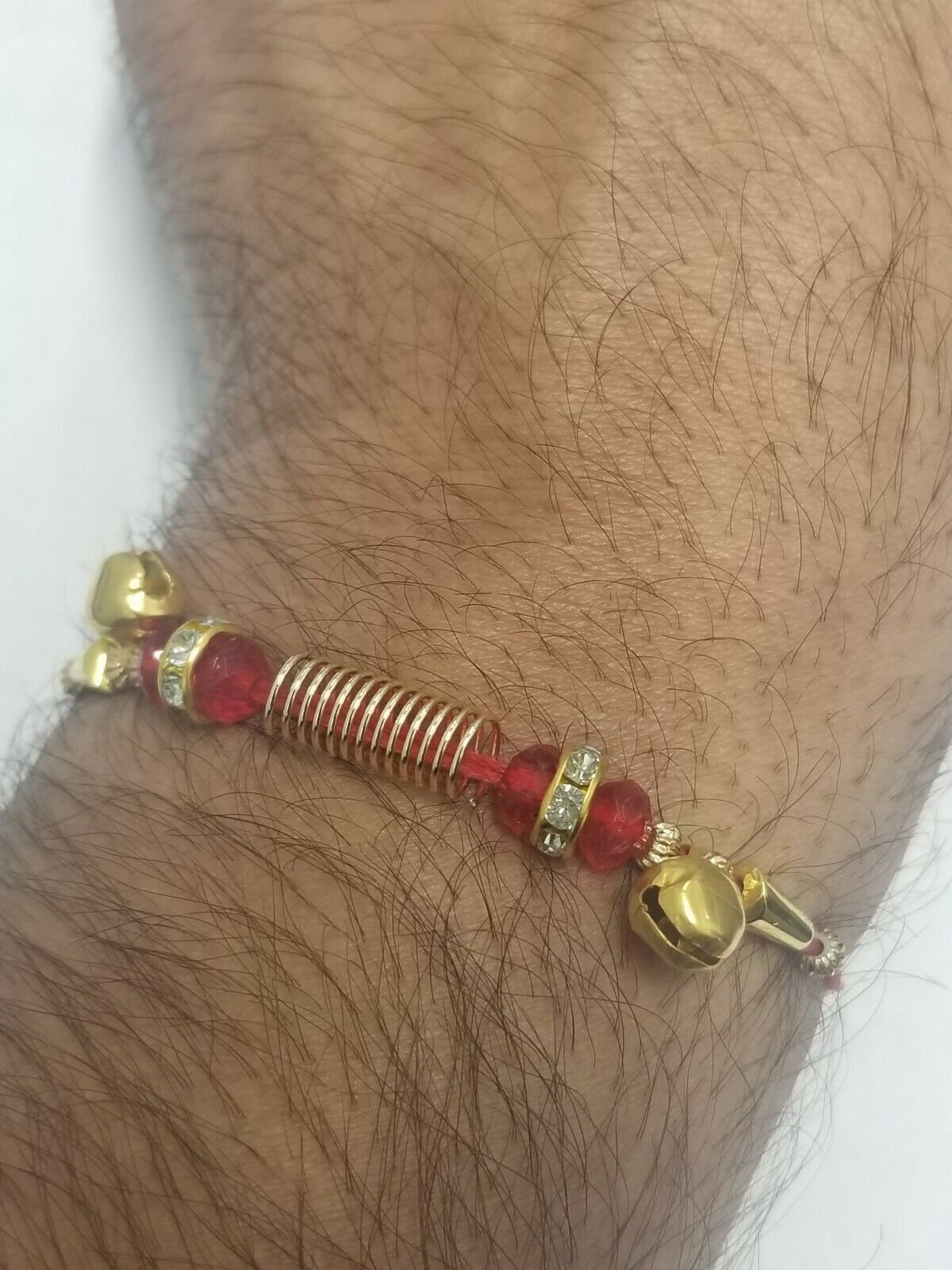 Lucky hindu red thread stunning evil eye protection bracelet talisman amulet ff5