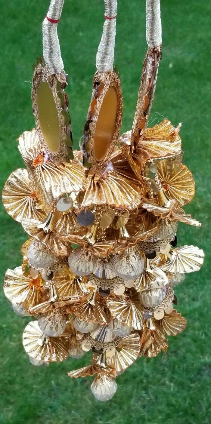 Patiala paranda latkan indian punjabi parandi mehndi jagoo bridal hair braid mb5