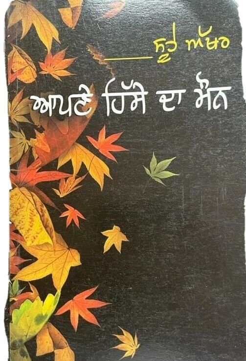 Apnay hissay da maunn punjabi poems poetry by sukhvir singh new famous book gat7