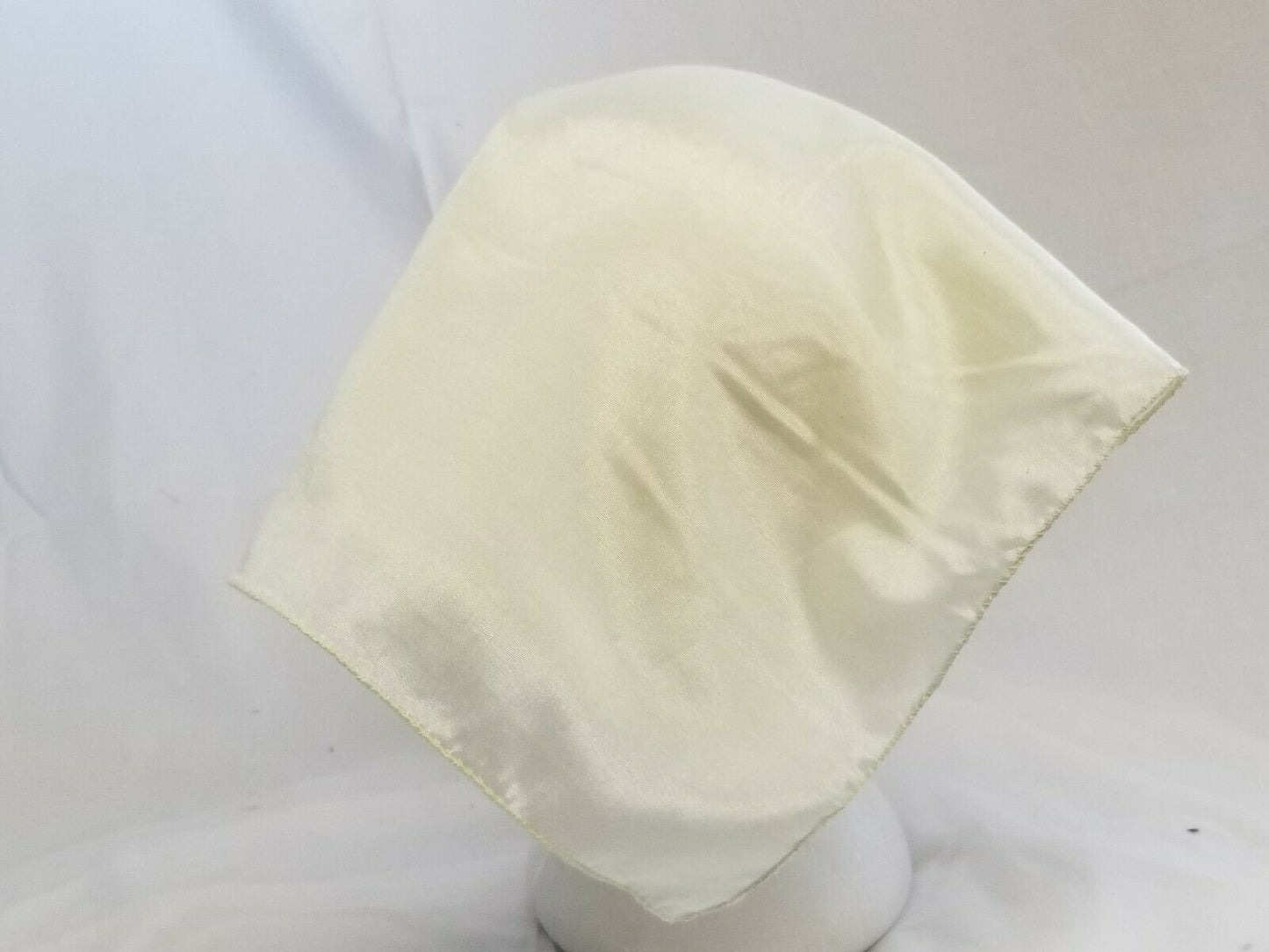 Sikh hindu kaur singh cream plain bandana head wrap gear wedding marriage rumal