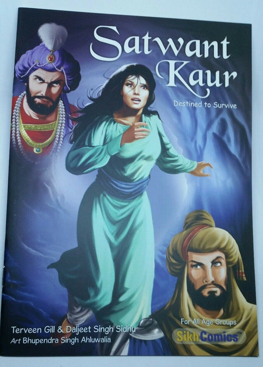 Sikh kids comic satwant kaur destined to survive by daljeet singh sidhu english