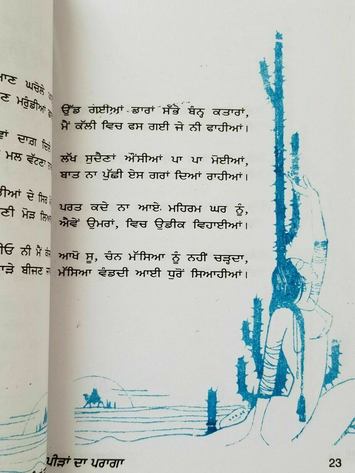 Peeran da pragha punjabi famous panjabi poems poetry shiv kumar batalvi book b19