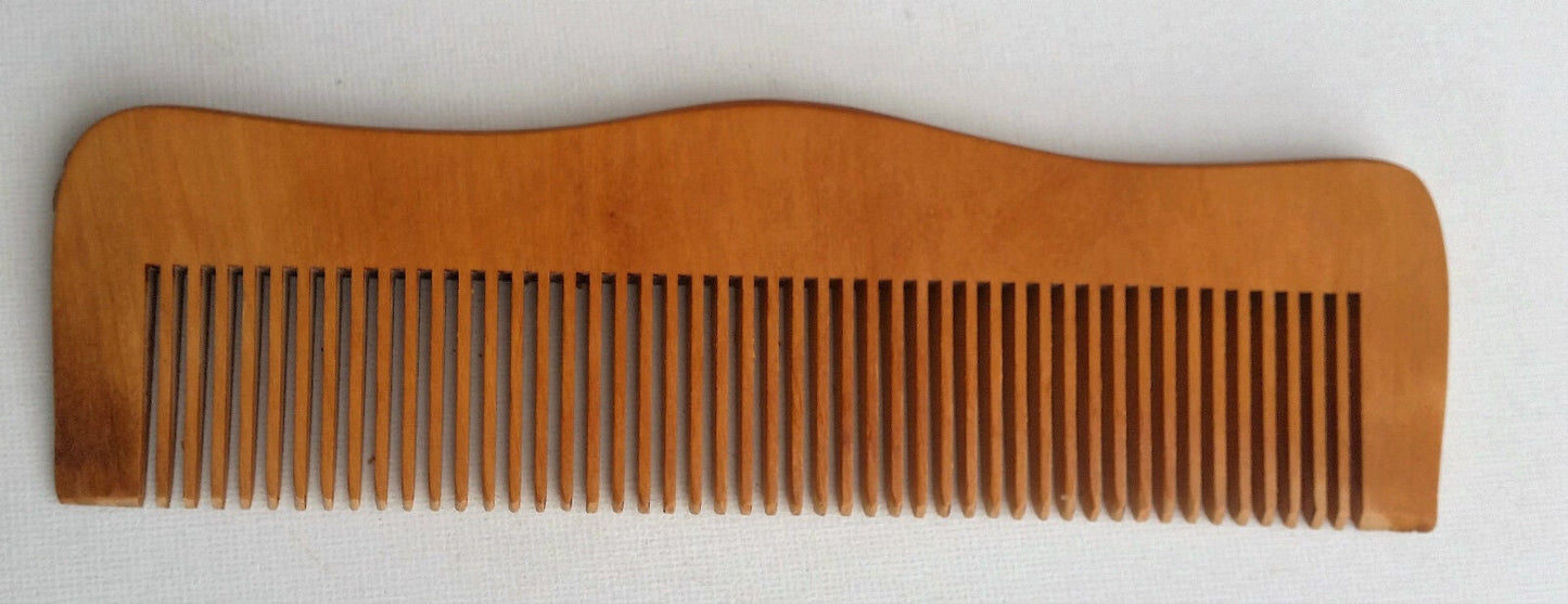 Sikh kanga khalsa singh wooden comb premium quality khanda print wooden comb nn1