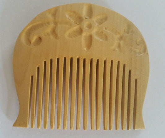 Guru gobind singh's kanga style kuba curved singh sikh kakar wood beard comb p