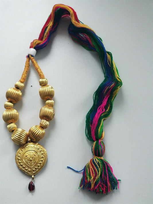 Punjabi folk cultural bhangra gidha patiala kaintha pendant cultural necklace a4