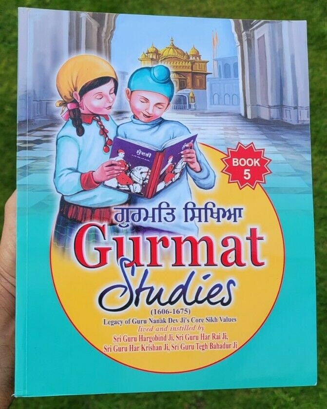 Gurmat studies sikh kids learning book vol 5 sikhism learn sikhi english mbi new