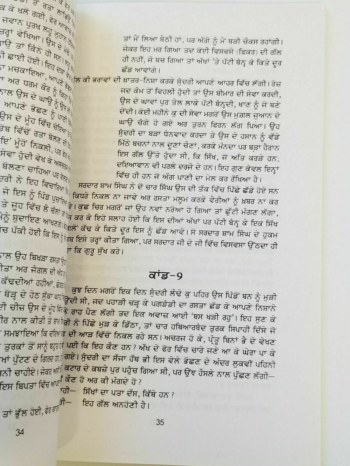 Sundri novel by bhai vir singh indian punjabi panjabi reading literature book mc