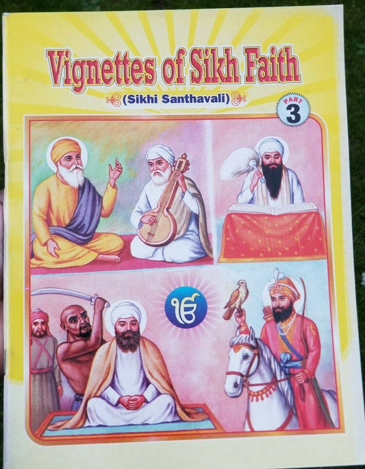 Sikh singh kaur khalsa kids stories vignettes of sikh faith book in english b66