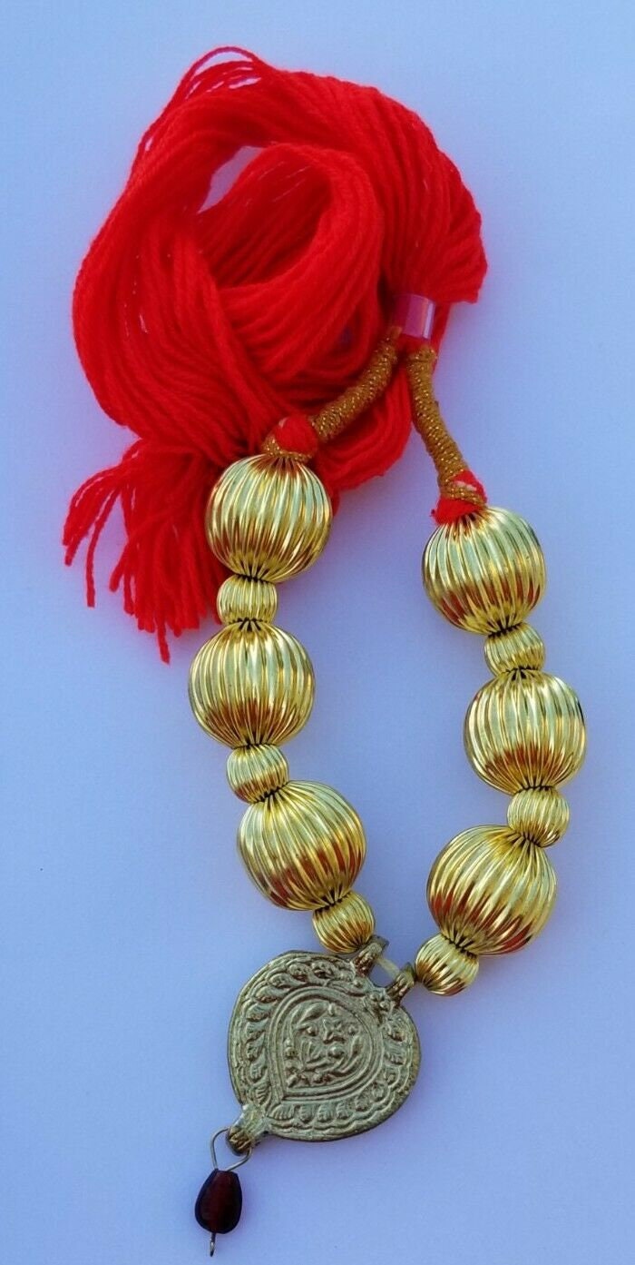 Punjabi kaintha folk cultural bhangra gidha pendant cultural patiala necklace ng