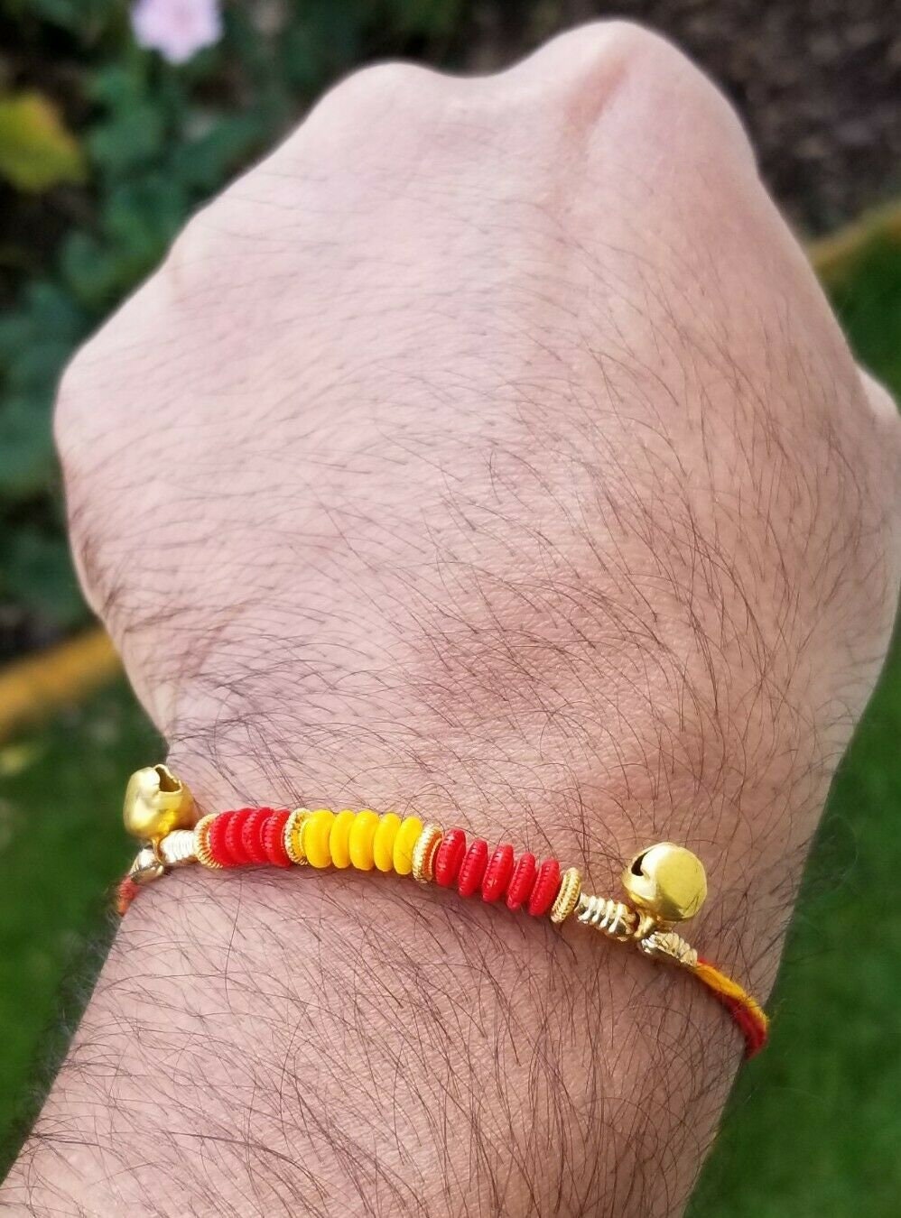 Hindu red thread evil eye protection stunning bracelet luck talisman amulet ll26