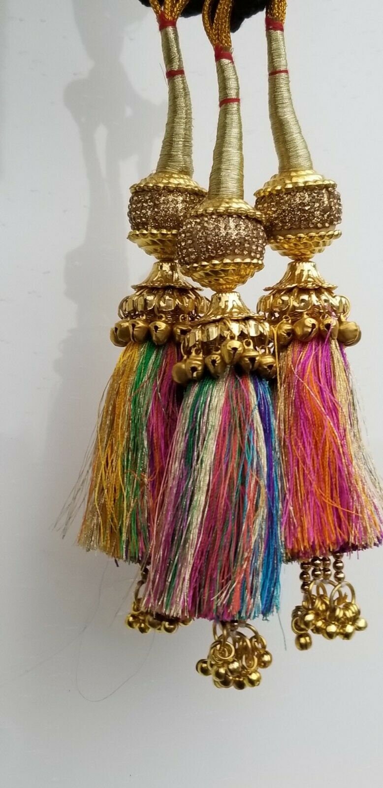 Patiala paranda latkan indian punjabi parandi mehndi jagoo bridal hair braid gg1