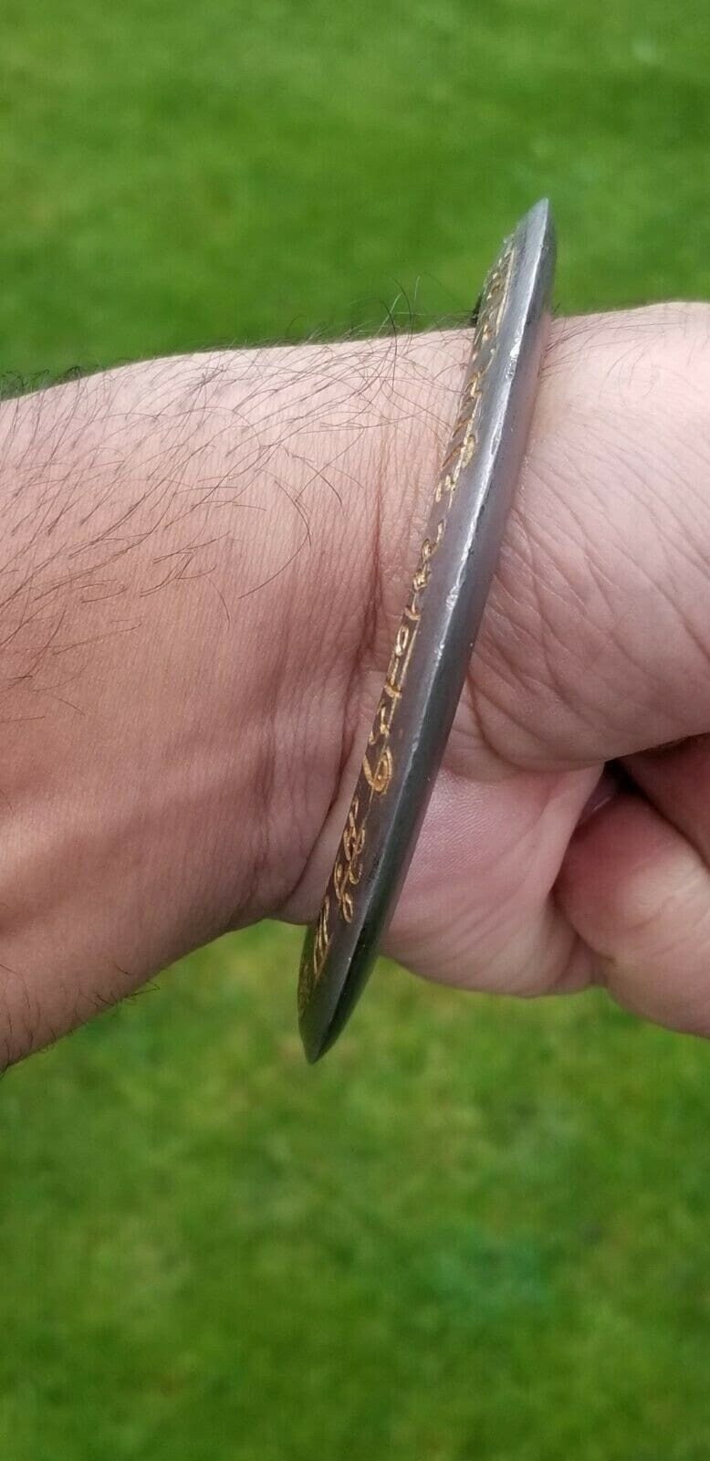 Sikh kara sarbloh mool mantar bangle singh kaur khalsa pure iron gurbani kada v7